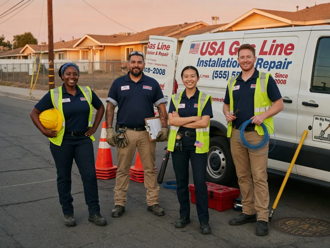 Gas Line Installation company in Lattimer Mines, PA